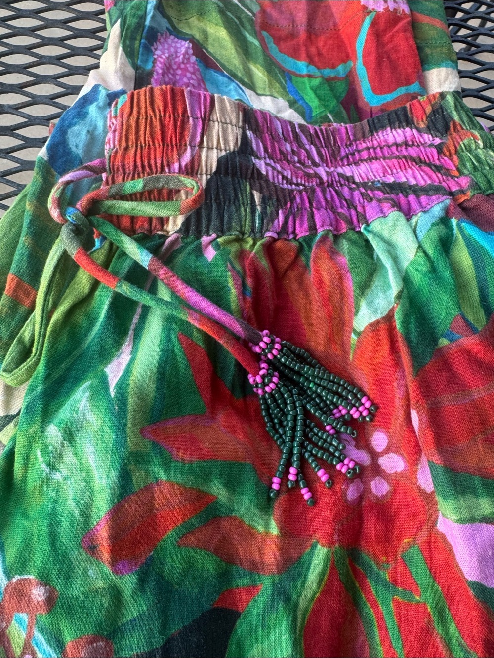 FARM RIO Jardín de Reve Floral-Print Pants XL NWOT - Picture 12 of 16